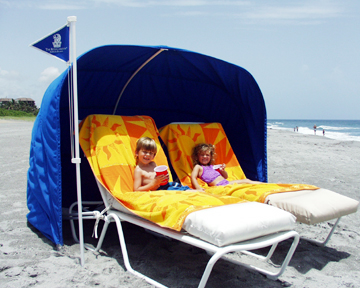 Beach Cabana Service Flags